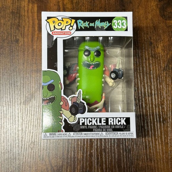 Pickle Rick Funko Pop! Rick and Morty Vinyl Figure Animation  (Rat Suit) #333 - Picture 5 of 6